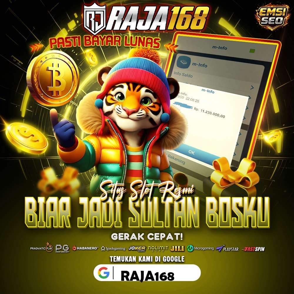 RAJA168: Link Alternatif Situs Slot Gacor Resmi Slot Game Terbaik